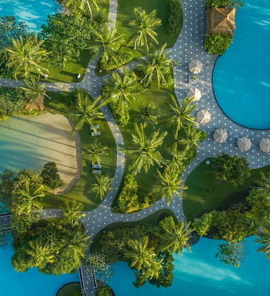 The Laguna Bali Lagoon Pools